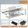 1727234323477-3a17f11287f24898a7b172f6e971095a-goods.webp 1pc Stainless Steel Portable BBQ Grill