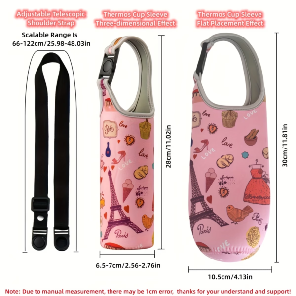 Cartoon Water Bottle Carrier Bag