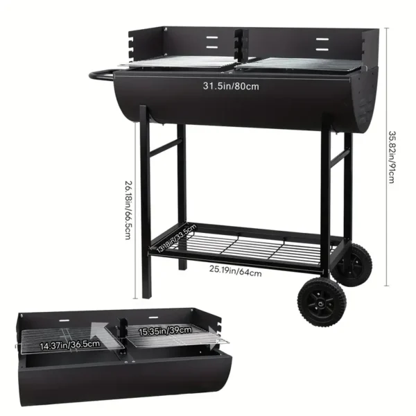 7a1d029d-cfbb-48f9-98c5-27d27bb2ce0c.webp Portable Stainless Steel Charcoal Grill