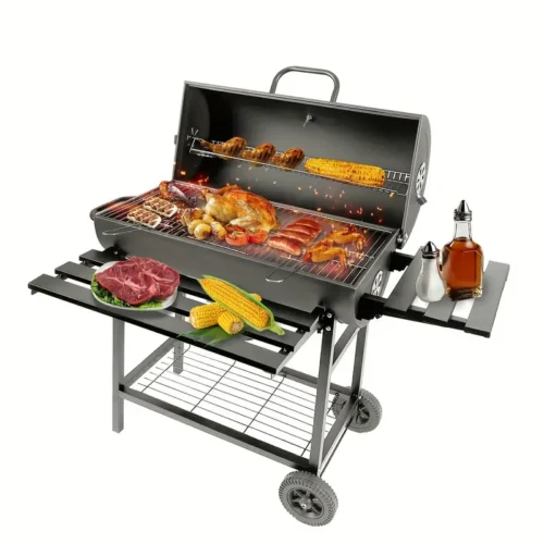7b3a5a88-64f9-4341-a8ed-eac6d2f6c9b3.webp Large Enamel Charcoal BBQ Grill